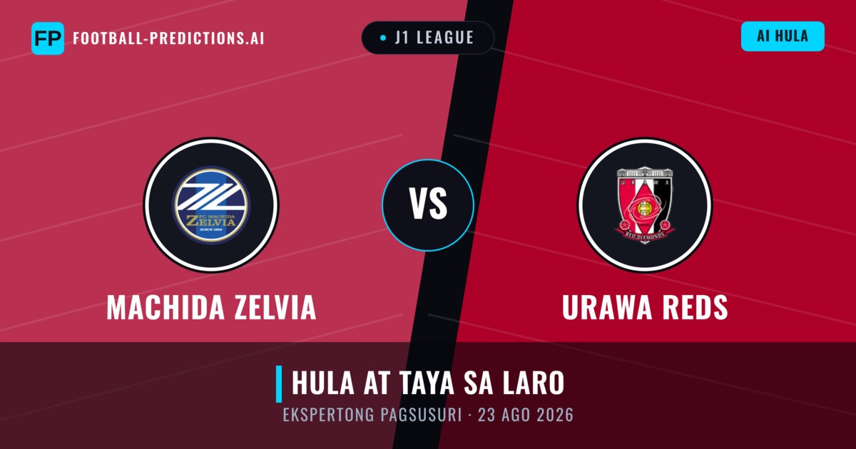 Machida Zelvia vs Urawa Reds — hula at preview ng laban