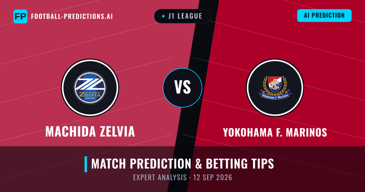 Machida Zelvia vs Yokohama F. Marinos — match prediction & preview