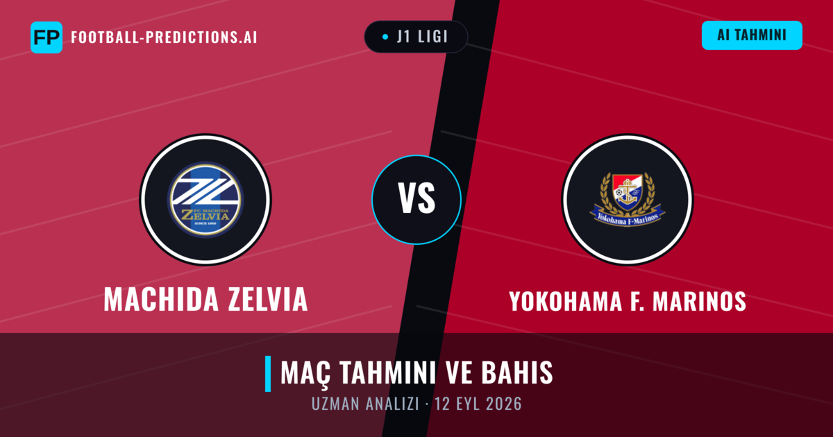 Machida Zelvia - Yokohama F. Marinos — maç tahmini ve önizleme