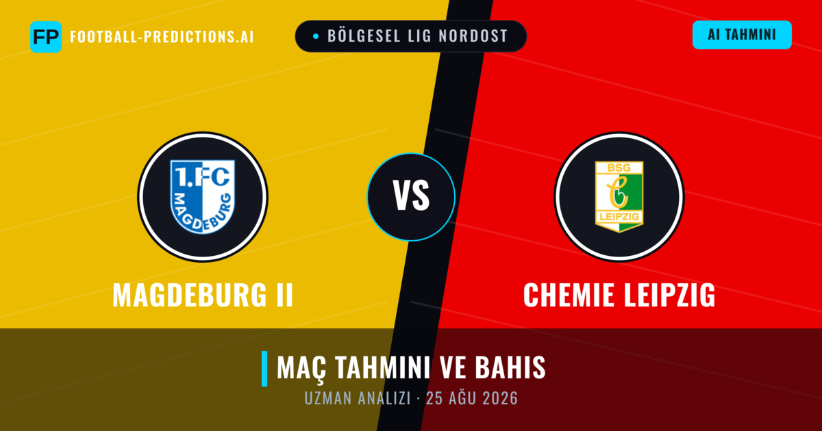 Magdeburg II - Chemie Leipzig — maç tahmini ve önizleme