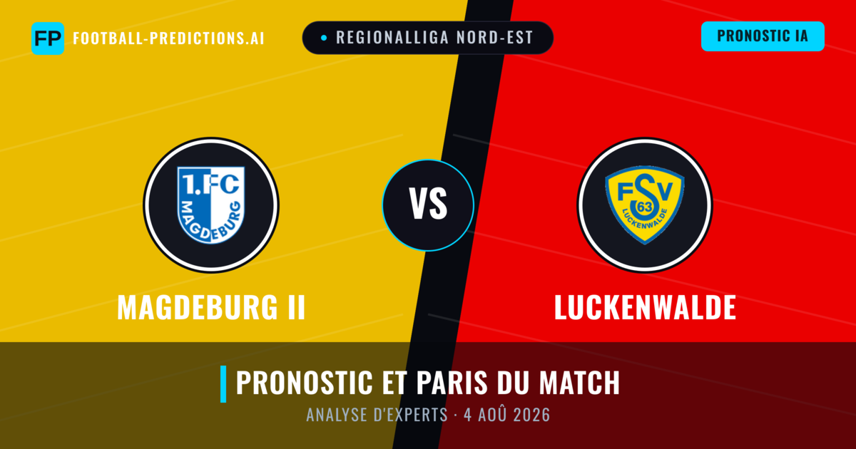 Magdeburg II vs Luckenwalde — pronostic et avant-match