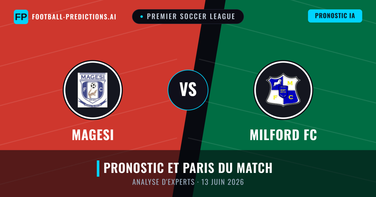Magesi vs Milford FC — pronostic et avant-match