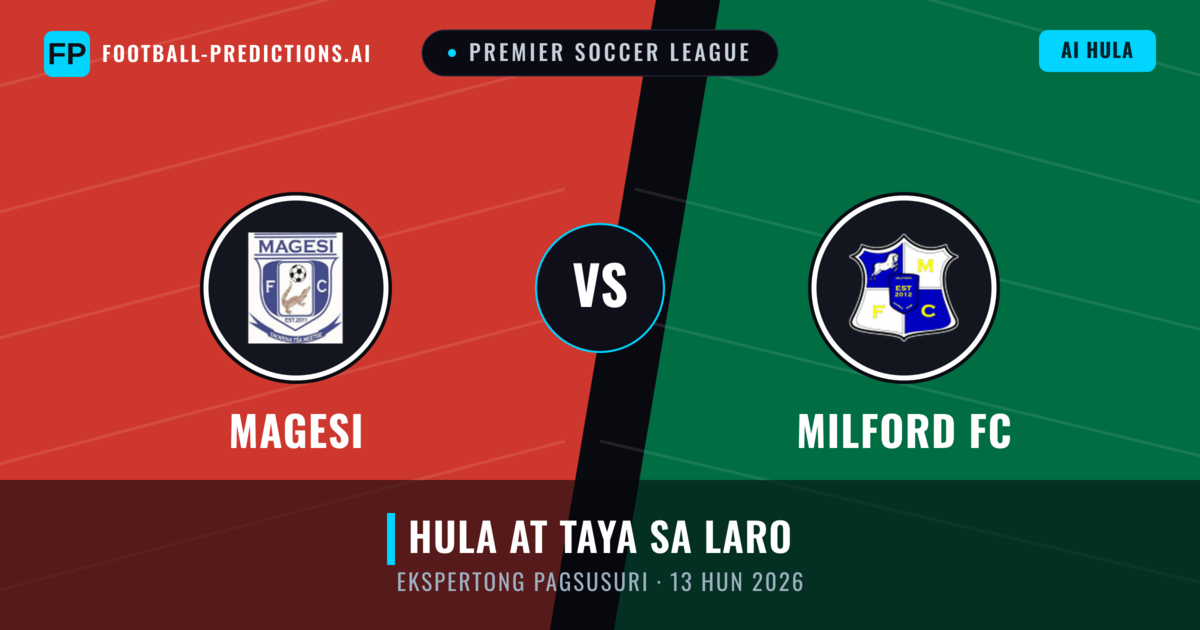 Magesi vs Milford FC — hula at preview ng laban