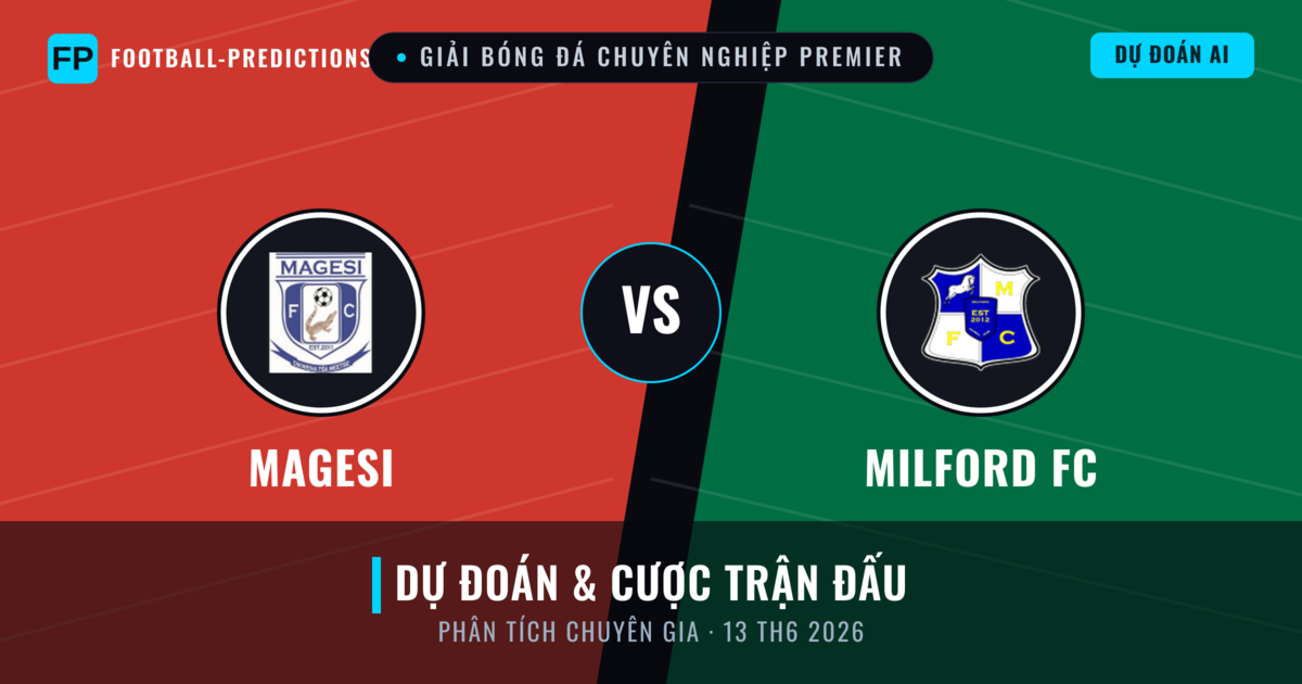 Magesi vs Milford FC — dự đoán và xem trước trận đấu