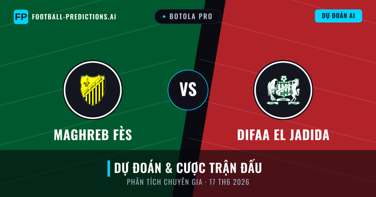 Maghreb Fès vs Difaa EL Jadida — dự đoán và xem trước trận đấu