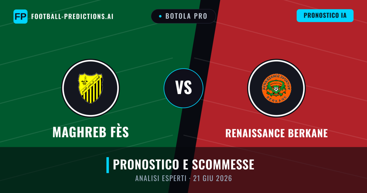 Maghreb Fès vs Renaissance Berkane — pronostico e anteprima del match