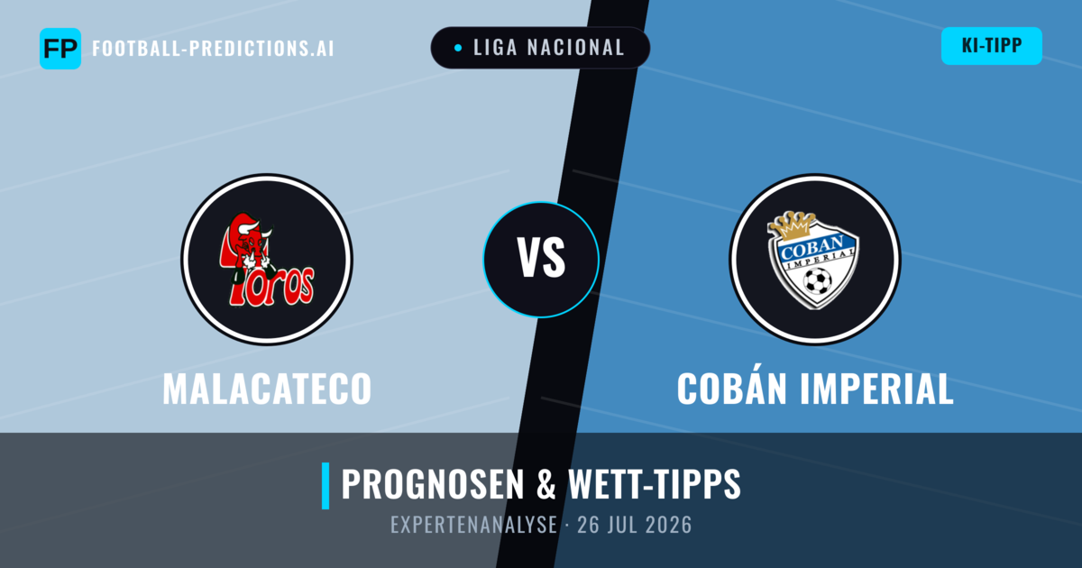 Malacateco vs Cobán Imperial — Prognose und Spielvorschau