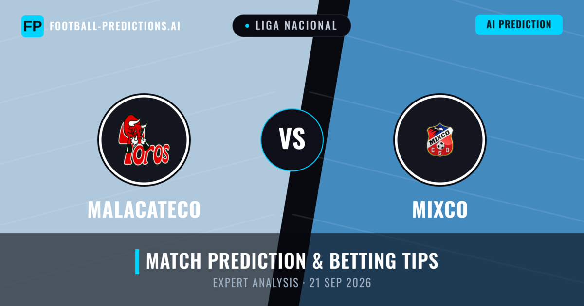 Malacateco vs Mixco — match prediction & preview