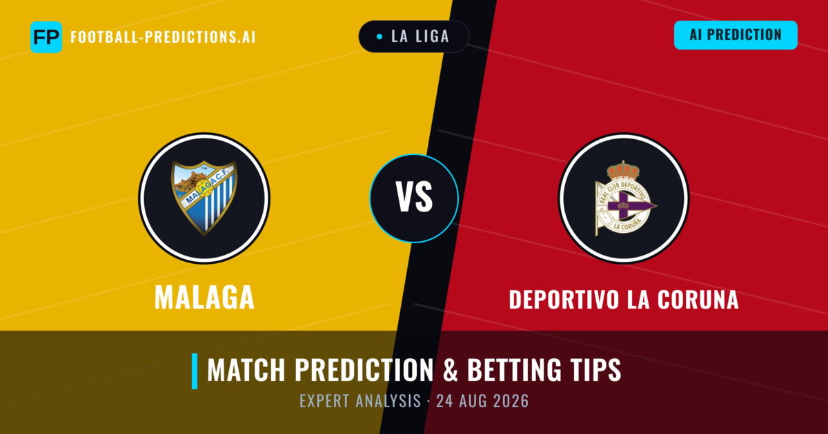 Malaga vs Deportivo La Coruna — match prediction & preview