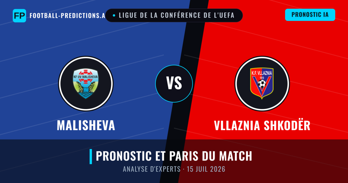 Malisheva vs Vllaznia Shkodër — pronostic et avant-match