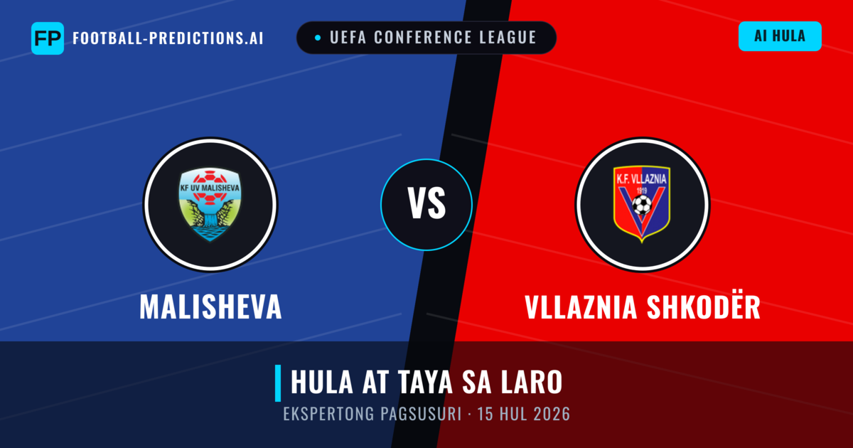 Malisheva vs Vllaznia Shkodër — hula at preview ng laban