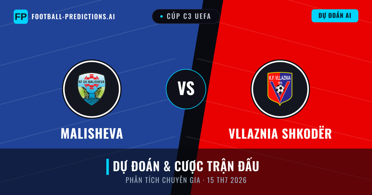 Malisheva vs Vllaznia Shkodër — dự đoán và xem trước trận đấu