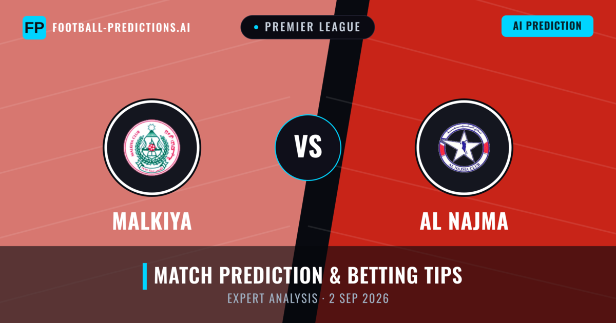 Malkiya vs Al Najma — match prediction & preview