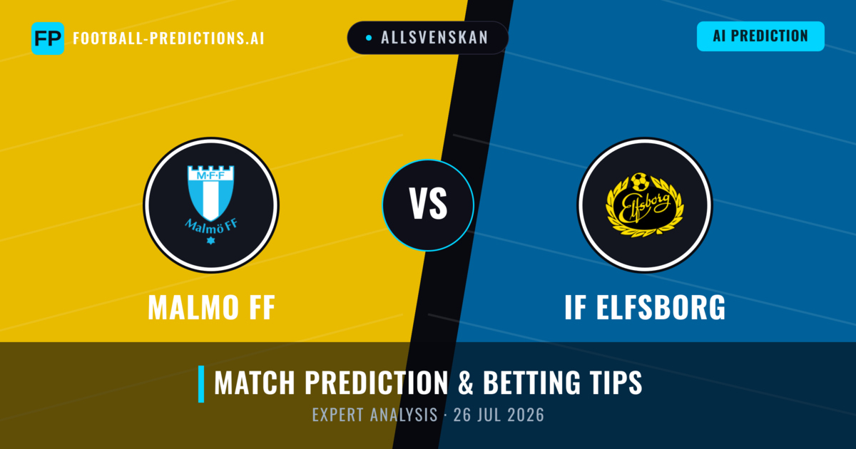Malmo FF vs IF Elfsborg — match prediction & preview
