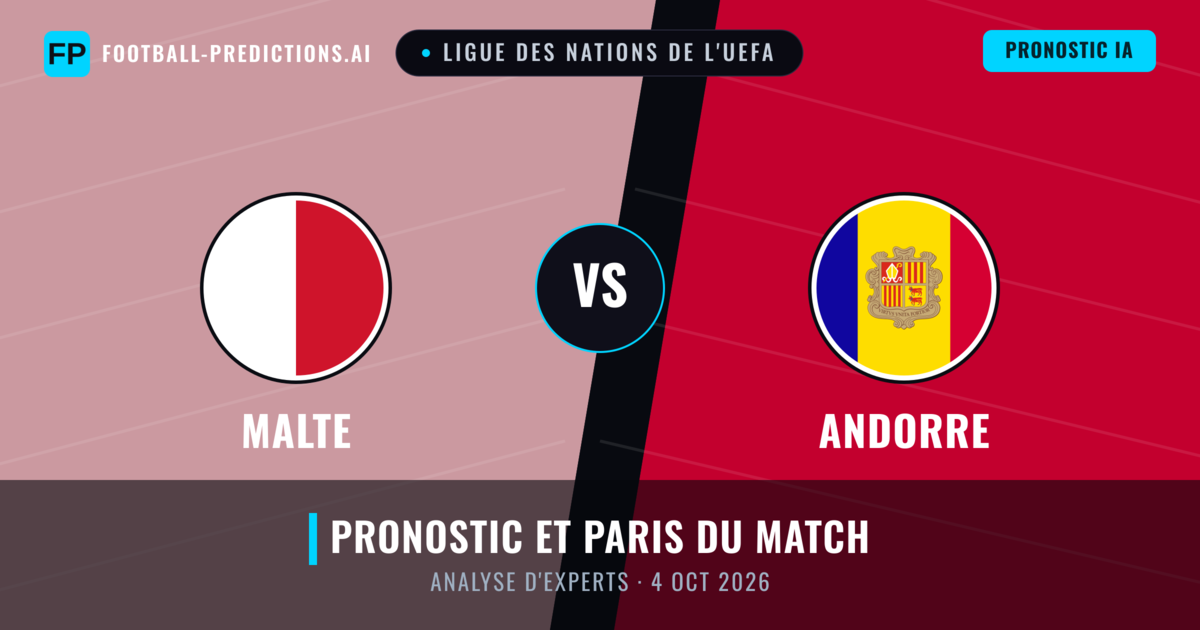 Malte vs Andorre — pronostic et avant-match