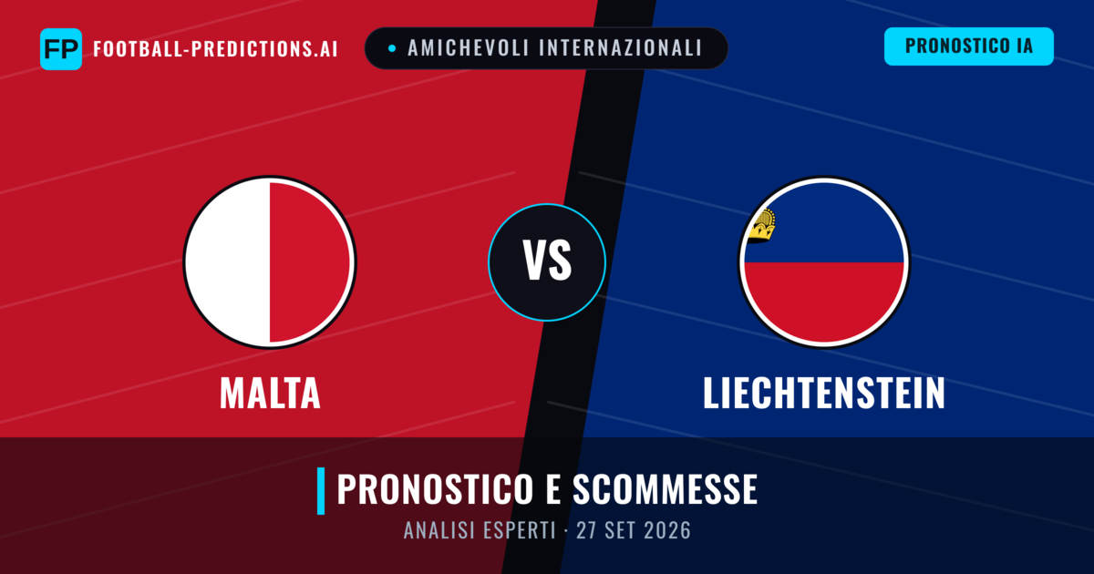 Malta vs Liechtenstein — pronostico e anteprima del match