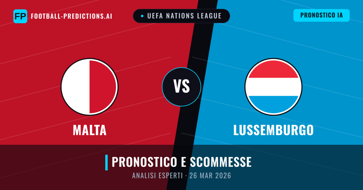 Malta vs Lussemburgo — pronostico e anteprima del match