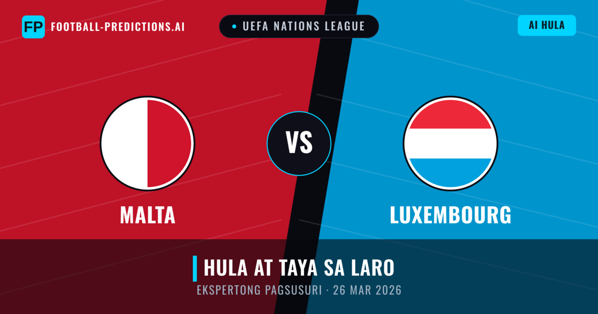 Malta vs Luxembourg — hula at preview ng laban
