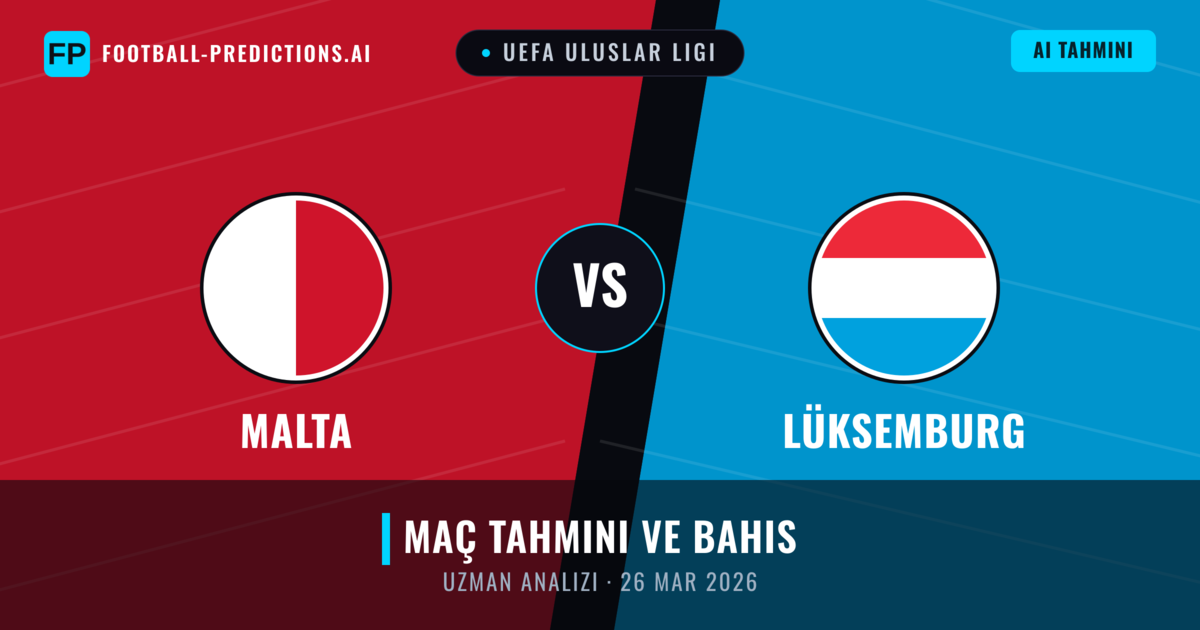 Malta - Lüksemburg — maç tahmini ve önizleme