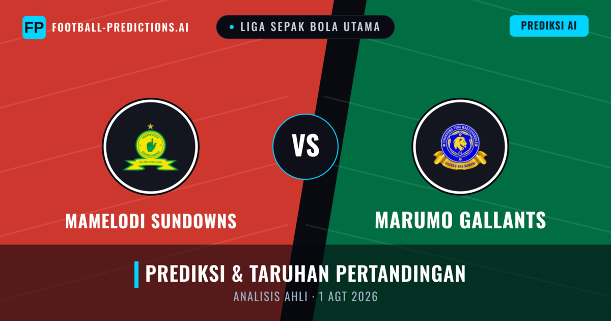 Mamelodi Sundowns vs Marumo Gallants — prediksi dan pratinjau pertandingan