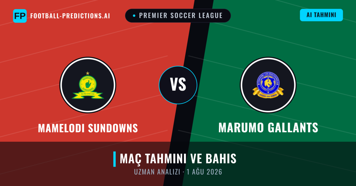 Mamelodi Sundowns - Marumo Gallants — maç tahmini ve önizleme
