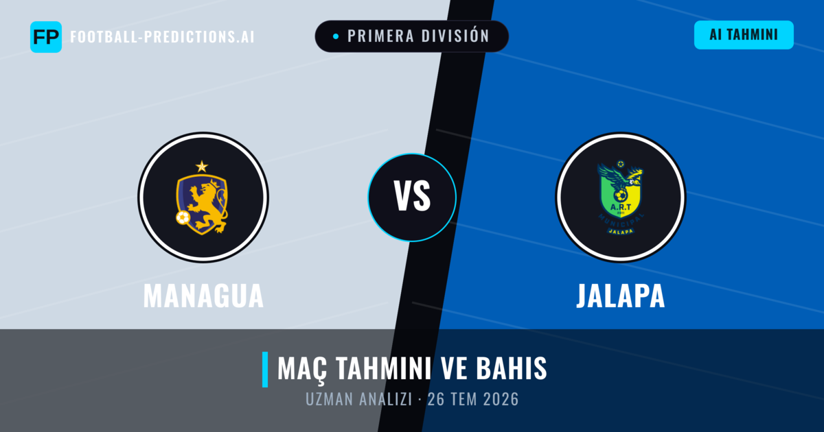 Managua - Jalapa — maç tahmini ve önizleme