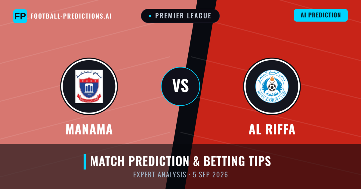 Manama vs Al Riffa — match prediction & preview