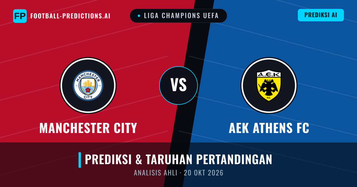 Manchester City vs AEK Athena FC — prediksi dan pratinjau pertandingan