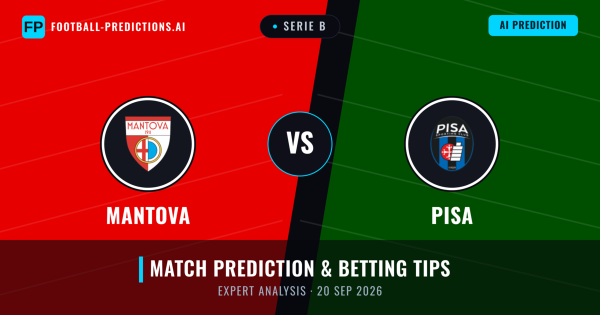 Mantova vs Pisa — match prediction & preview