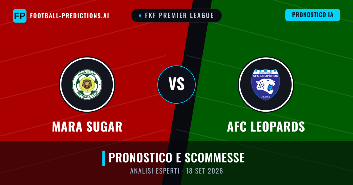 Mara Sugar vs AFC Leopards — pronostico e anteprima del match