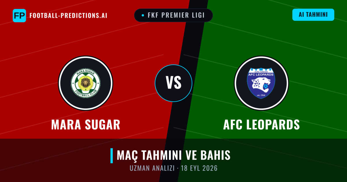 Mara Sugar - AFC Leopards — maç tahmini ve önizleme