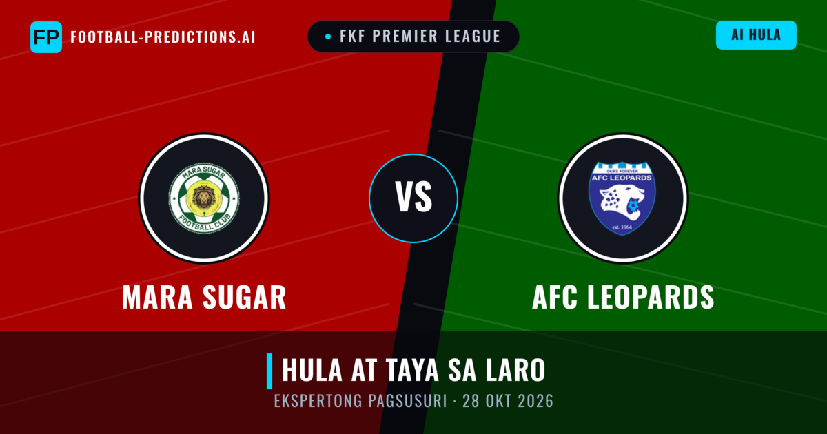 Mara Sugar vs AFC Leopards — hula at preview ng laban