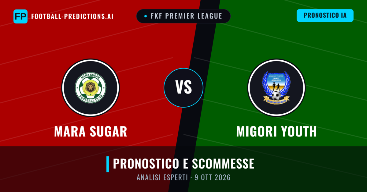 Mara Sugar vs Migori Youth — pronostico e anteprima del match