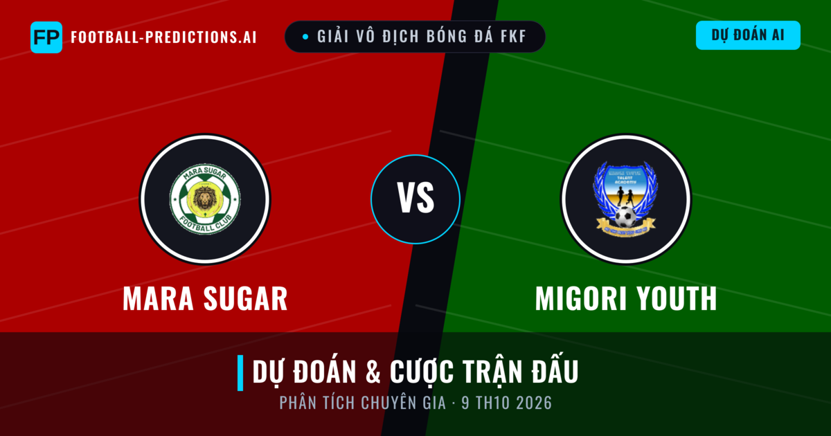 Mara Sugar vs Migori Youth — dự đoán và xem trước trận đấu
