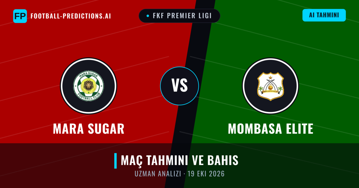 Mara Sugar - Mombasa Elite — maç tahmini ve önizleme