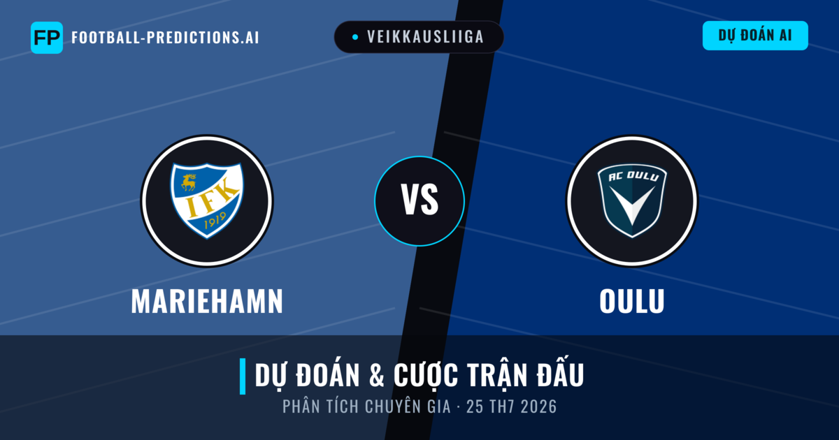 Mariehamn vs Oulu — dự đoán và xem trước trận đấu