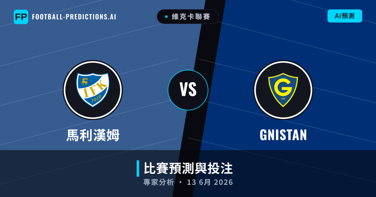 馬利漢姆 vs GNISTAN — 比赛预测和前瞻