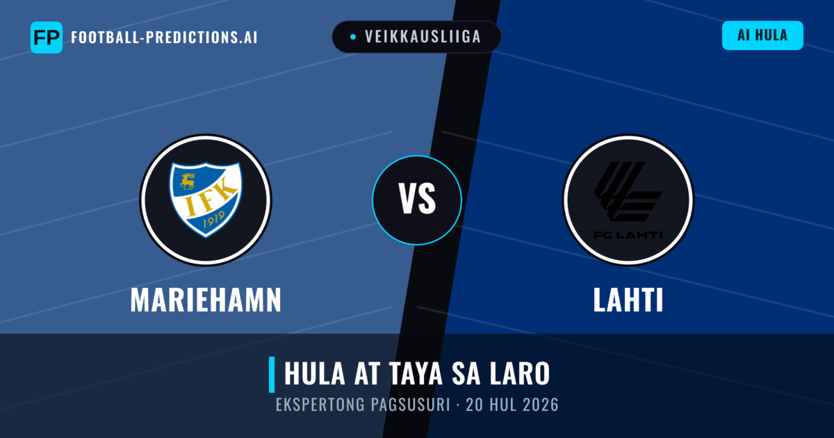 Mariehamn vs Lahti — hula at preview ng laban