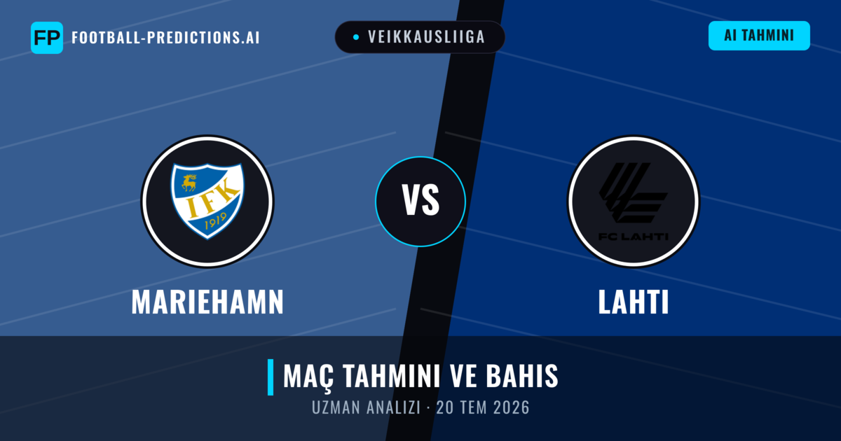 Mariehamn - Lahti — maç tahmini ve önizleme