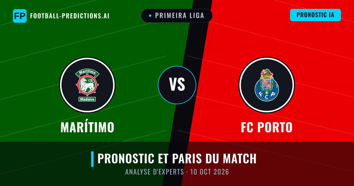 Marítimo vs FC Porto — pronostic et avant-match