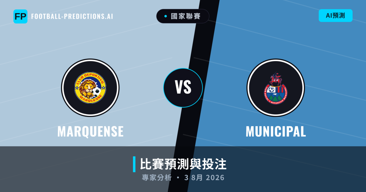 Marquense vs Municipal — 比赛预测和前瞻
