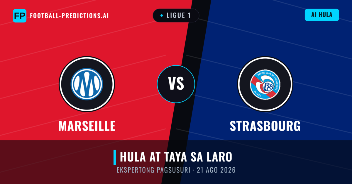 Marseille vs Strasbourg — hula at preview ng laban
