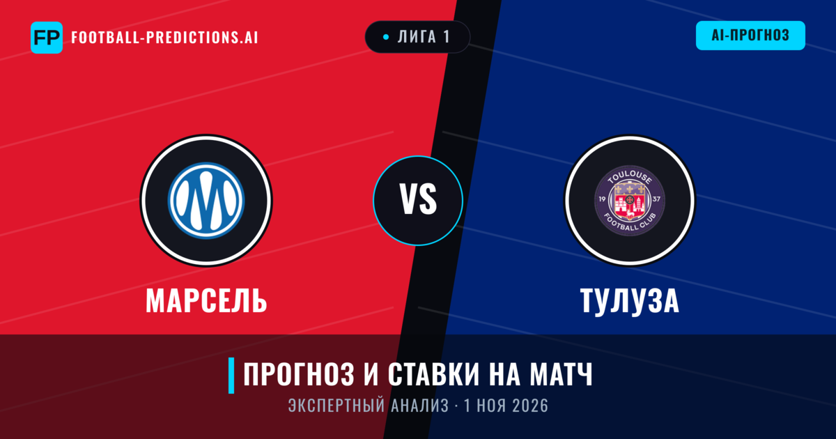 Марсель – Тулуза — прогноз и превью матча