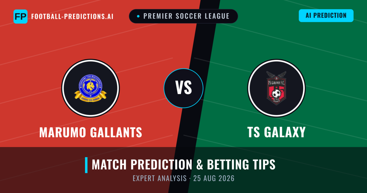 Marumo Gallants vs TS Galaxy — match prediction & preview