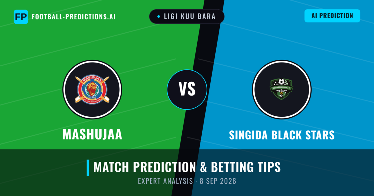 Mashujaa vs Singida Black Stars — match prediction & preview