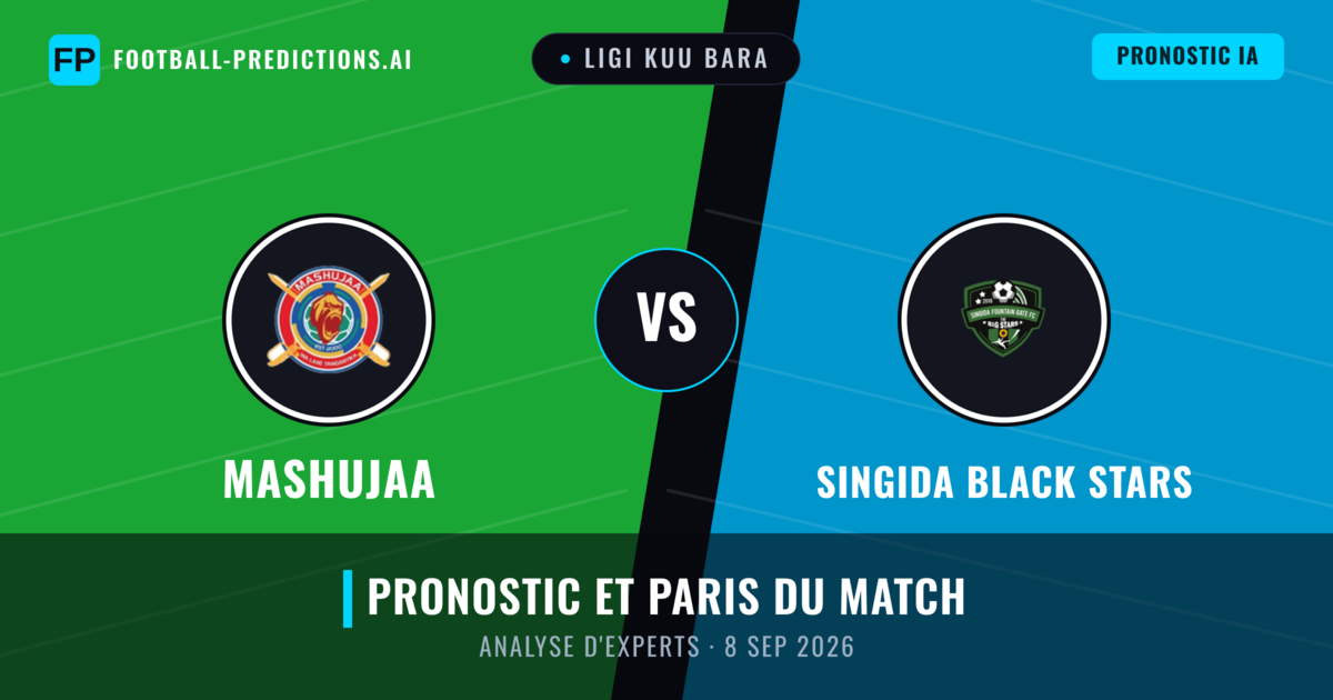 Mashujaa vs Singida Black Stars — pronostic et avant-match