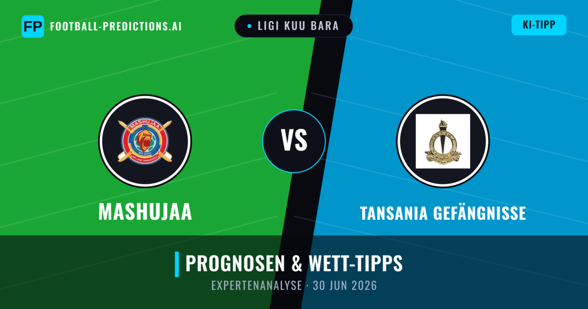 Mashujaa vs Tansania Gefängnisse — Prognose und Spielvorschau