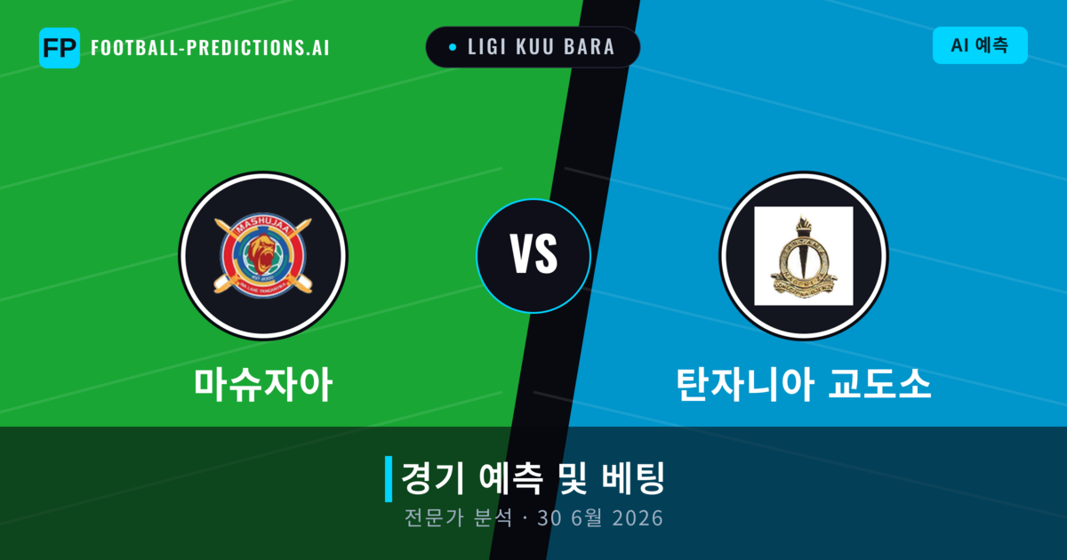 마슈자아 대 탄자니아 교도소 — 경기 예측 및 프리뷰