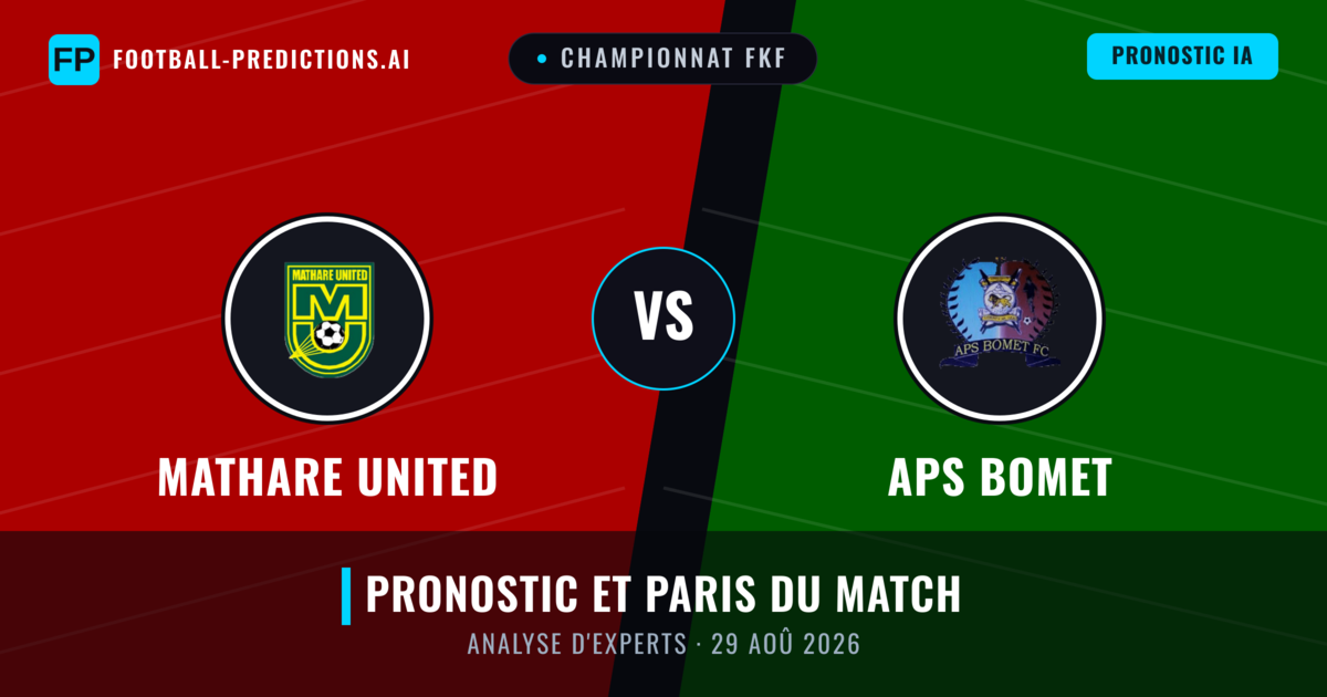 Mathare United vs APS Bomet — pronostic et avant-match