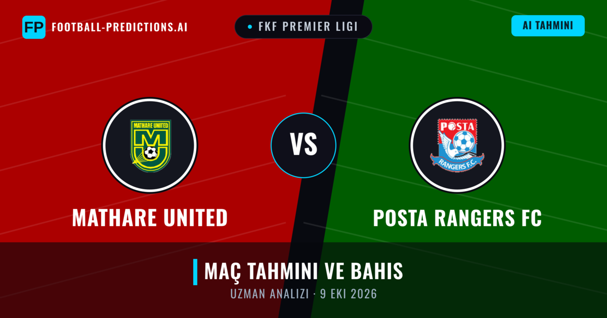Mathare United - Posta Rangers FC — maç tahmini ve önizleme